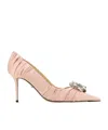 Machmach Pointed High Heels In Powderpink