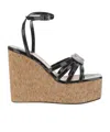 Machmach Wedge Sandals In Multicolor