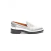 Macian Women's Ludo Penny Loafer - Silver_ In Silver