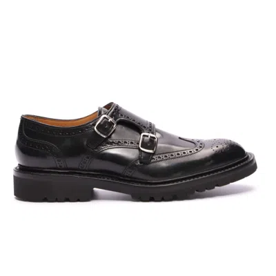 Macian Women's Virginia Double Monk - Black