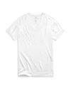 Mack Weldon 18 Hour Extra Slim Fit Jersey V Neck Undershirt In Bright White