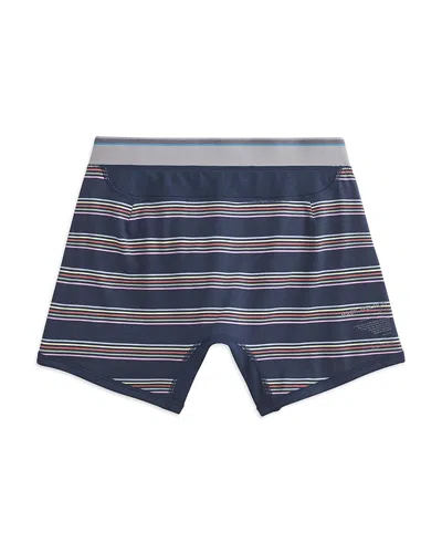 Mack Weldon 18 Hour Jersey Boxer Briefs In Blue