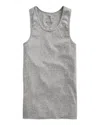 Mack Weldon 18-hour Ribbed Tank In Gray
