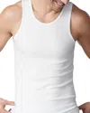 Mack Weldon 18-hour Ribbed Tank In White
