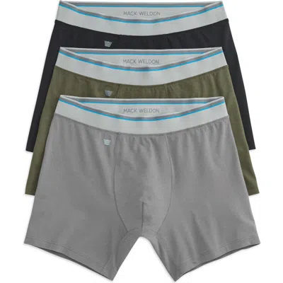 Mack Weldon 3-pack Cloud Fx Boxer Briefs In Multi