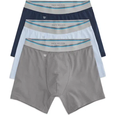 Mack Weldon 3-pack Cloud Fx Boxer Briefs In Multi