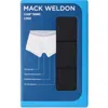 Mack Weldon 3-pack Cloud Fx Trunks In Black