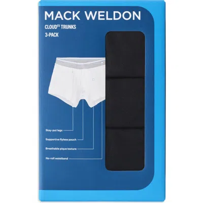 Mack Weldon 3-pack Cloud Fx Trunks In Black