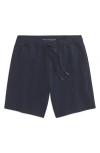 Mack Weldon Ace French Terry 7 Shorts In Black