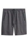 Mack Weldon Ace Pattern Regular Fit 7 Shorts In Gray