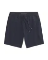 Mack Weldon Ace French Terry 7 Shorts In Total Eclipse