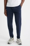 Mack Weldon Ace Stretch Cotton French Terry Sweatpants In Blue