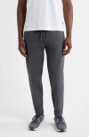 Mack Weldon Ace Stretch Cotton French Terry Sweatpants In Gray