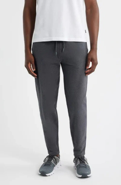 Mack Weldon Ace Stretch Cotton French Terry Sweatpants In Gray