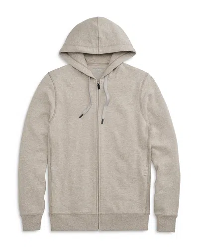 Mack Weldon Ace Zip Front Hoodie In Portobello