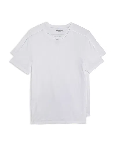 Mack Weldon Cloud Crew Tee, Pack Of 2 In White