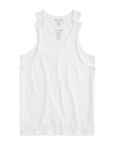 Mack Weldon Cloud Tank Undershirts, Pack Of 2 In White