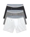 Mack Weldon 3-pack Cloud Fx Boxer Briefs In Gray