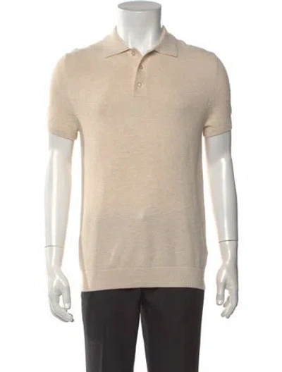 Pre-owned Mack Weldon Collar Short Sleeve Polo Shirt In Neutral