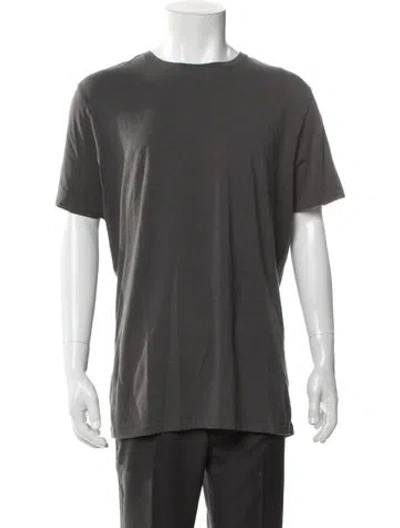 Pre-owned Mack Weldon Crew Neck Short Sleeve T-shirt In Gray