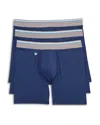 Mack Weldon Endurance Fx Boxer Briefs, Pack Of 3 In Blue