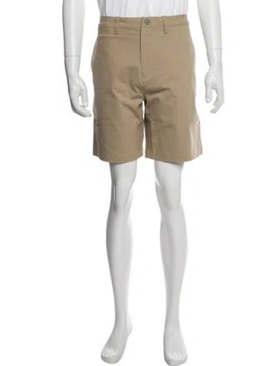 Pre-owned Mack Weldon Flat Front Shorts In Neutral