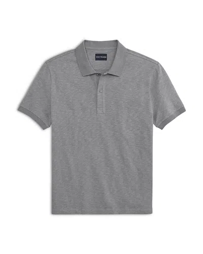Mack Weldon Heavyweight Polo Shirt In Gray