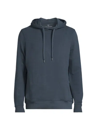 Mack Weldon Men's Ace Drawstring Hoodie In Total Eclipse