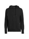 Mack Weldon Men's Ace Drawstring Hoodie In True Black