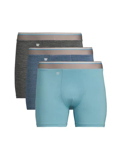 Mack Weldon Men's Airknitx Boxer Brief 3-pack In Multi
