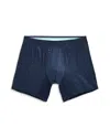 Mack Weldon Silver Hd Boxer Brief In True Navy