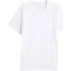 Mack Weldon Slim Fit Crewneck Pima Cotton T-shirt In White