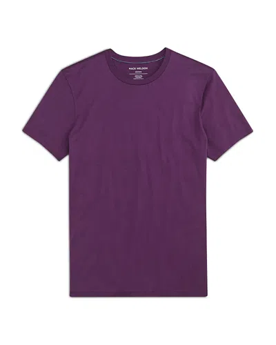 Mack Weldon Slim Fit Crewneck Tee In Blue