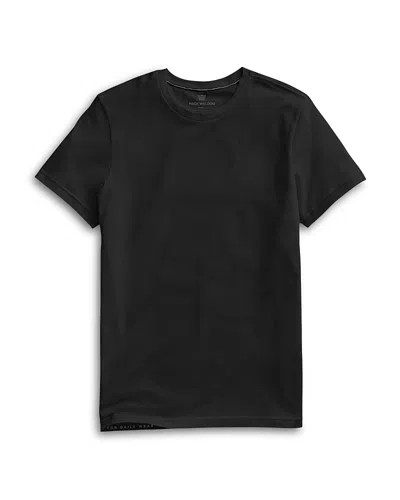 Mack Weldon Slim Fit Crewneck Tee In Black