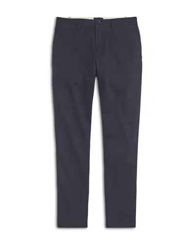 Mack Weldon Slim Fit Stretch Twill Chinos In Blue
