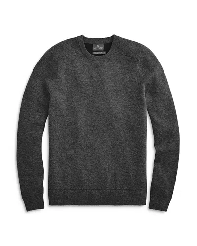 Mack Weldon Tech Regular Fit Wool And Cashmere Sweater In Muscato