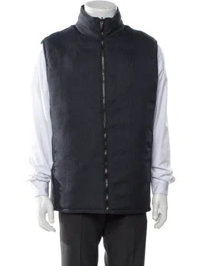 Pre-owned Mack Weldon Vest In Blue