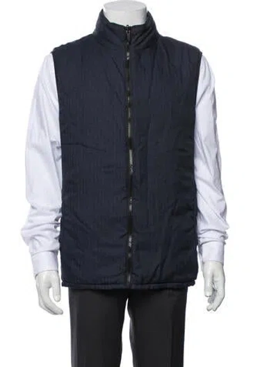 Pre-owned Mack Weldon Vest In Blue