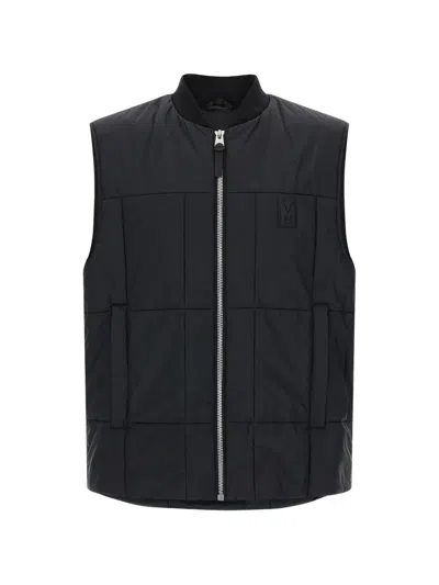 Mackage Black Sleeveless Logo Jacket