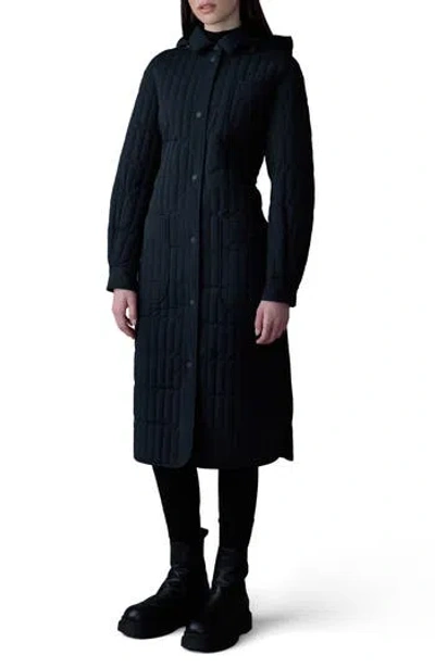 Mackage Tadoka Down & Feather Long Hooded Coat