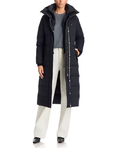 Mackage 2 In 1 Longline Down Coat In Blue