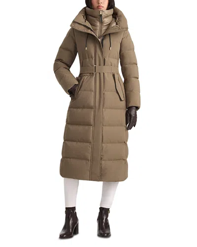 Mackage 2 In 1 Longline Down Coat In Brown