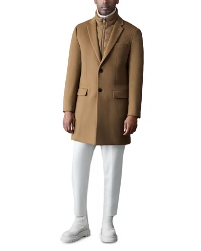 MACKAGE 3-IN-1 WOOL COAT WITH REMOVABLE DOWN LINER