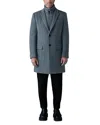 Mackage 3-in-1 Wool Coat With Removable Down Liner In Carbon Mix