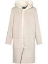 Mackage Hooded Duffel Coat In Neutrals
