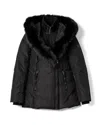 Mackage Adali Signature Collar Down Coat In Black