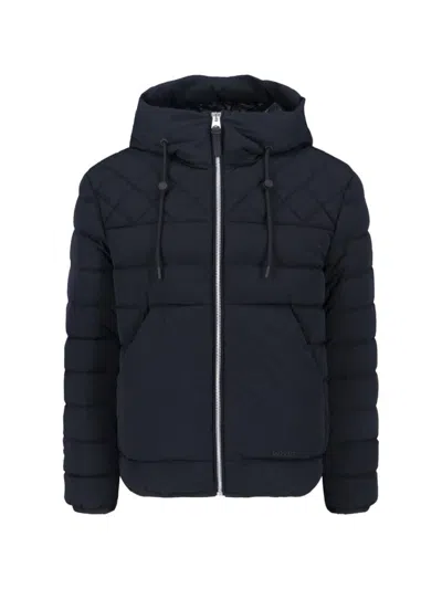 MACKAGE ADJUSTABLE HOOD QUILTED DOWN JACKET