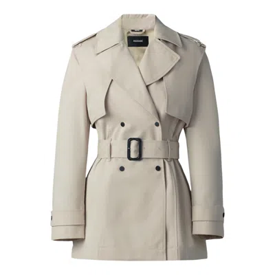Mackage Adva Mid-length Belted Trench Coat