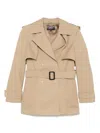 Mackage Adva Trench Coat In Neutrals