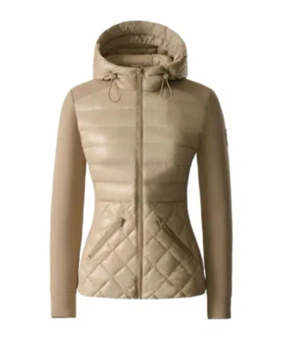 Mackage Agatha Quilted Hooded Jacket In Multi